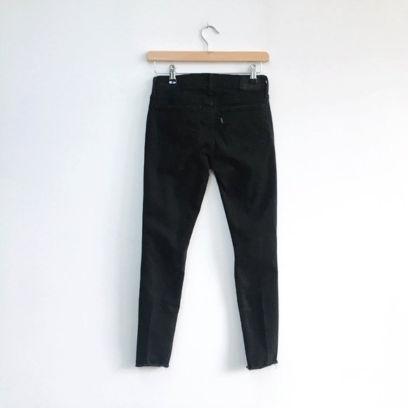 Levi's 710 Super Skinny Destroy - Black - Picture 3 of 7